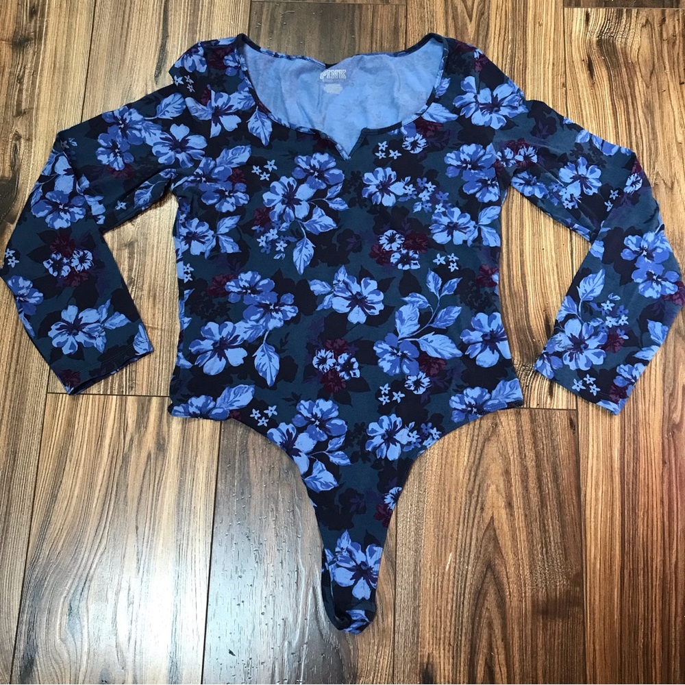 VS Pink Cotton bodysuit